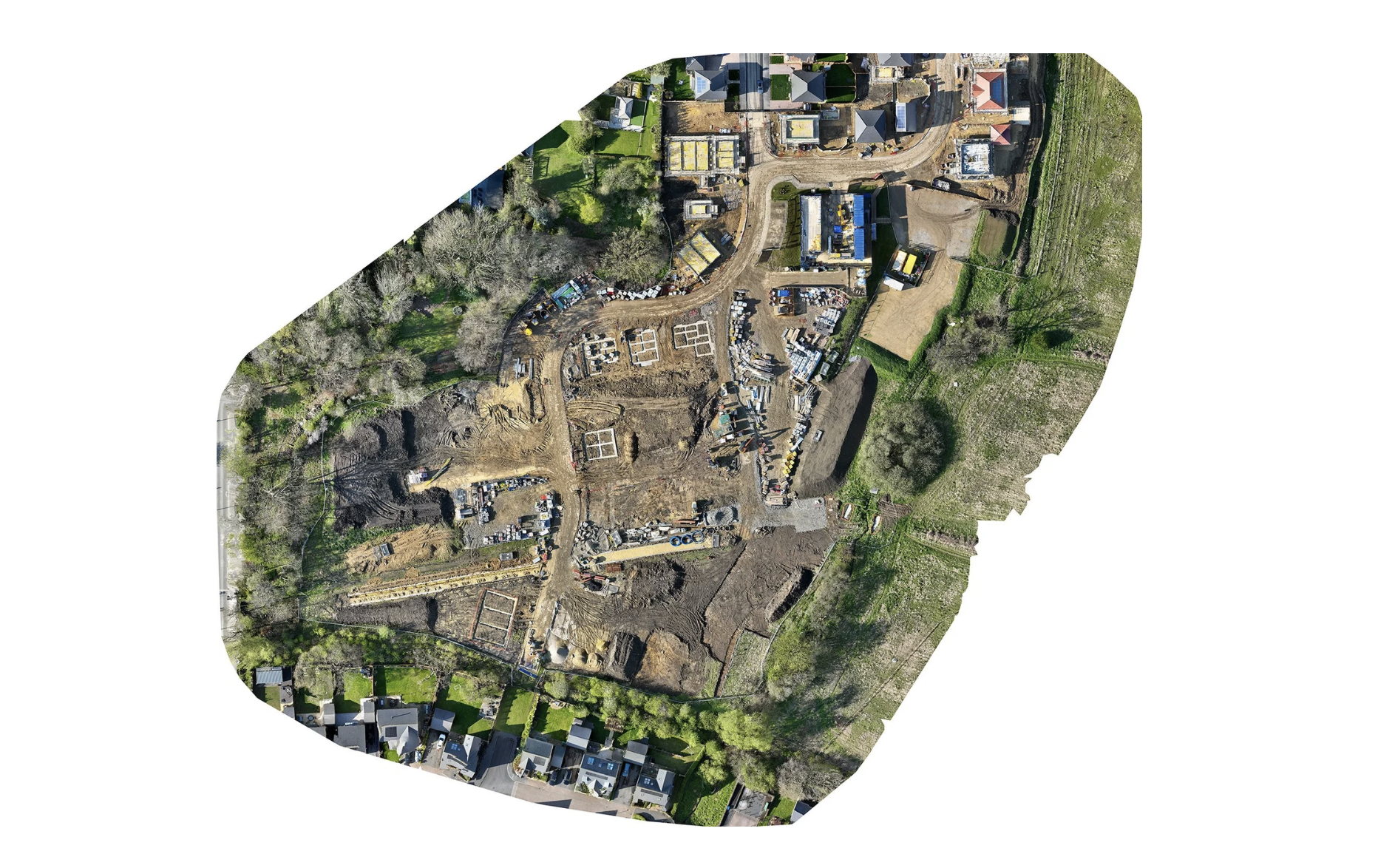 Housing development site map